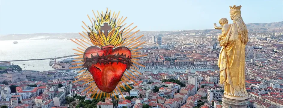 Marseille et le Sacré-Cœur